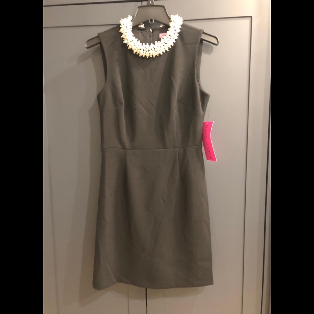 NWT Betsey Johnson Pearl Collar Dress